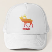 Tetons Elk Trucker Pet (Voorkant)