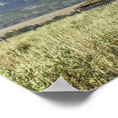 Tetons en oude barnafdrukken poster (Hoek)