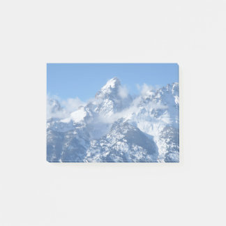Tetons en wolken post-it® notes