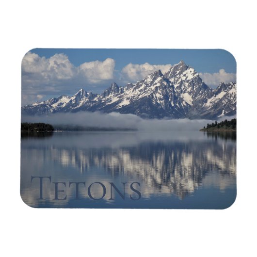 Tetons - Grand Teton National Park Wyoming Magnet Magneet (Horizontaal)