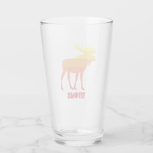 Tetons Moose Glas (Achterkant)