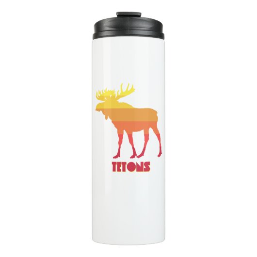 Tetons Moose Thermosbeker (Voorkant)