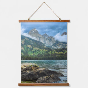 Tetons na de regen hangend wandkleed