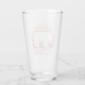 Tetons Retro Beer Glas (Achterkant)
