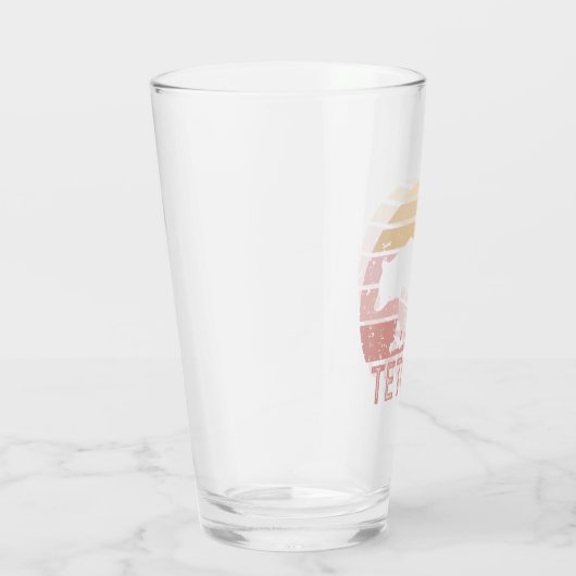 Tetons Retro Beer Glas (Rechts)