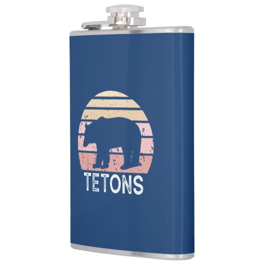 Tetons Retro Beer Heupfles (Links)
