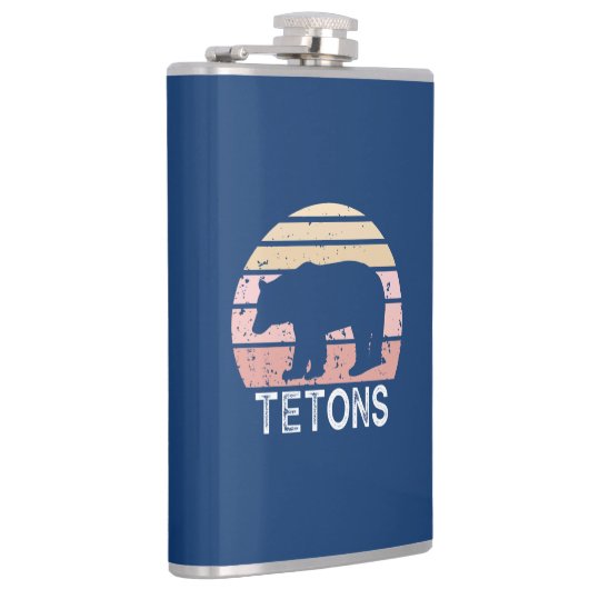 Tetons Retro Beer Heupfles (Rechts)