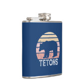 Tetons Retro Beer Heupfles (Rechts)