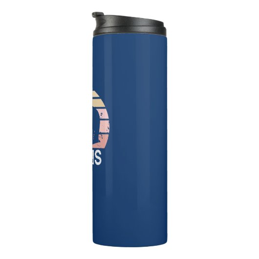 Tetons Retro Beer Thermosbeker (Geroteerd rechts)