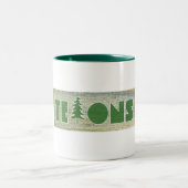 Tetons Tweekleurige Koffiemok (Center)