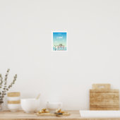 Tetouan Stad Marokko Illustratie Poster (Keuken)