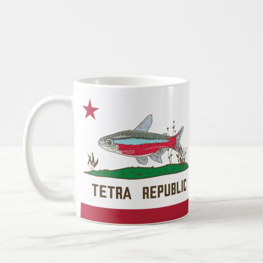 Tetra Republiek Vlag Koffiemok (Links)