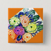 Tetradic badge vierkante button 5,1 cm (Voorkant)