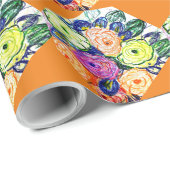 tetradisch cadeaupapier (Rol Hoek)