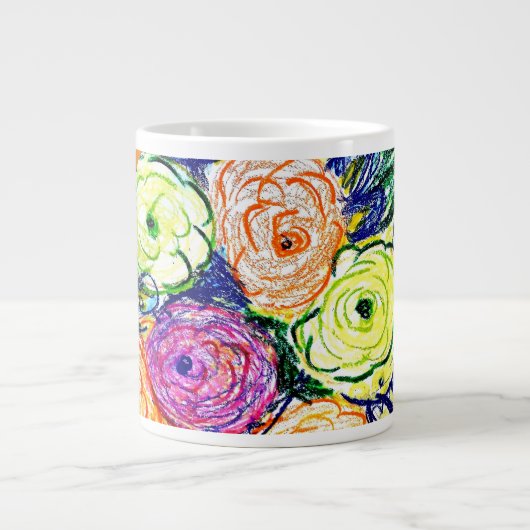 tetradisch grote koffiekop (Voorkant)