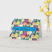 Tetradisch Kaart (Gele Bloem)