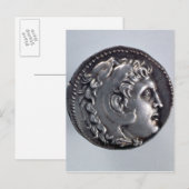 Tetradrachma met Alexander de Grote Briefkaart (Voorkant / Achterkant)