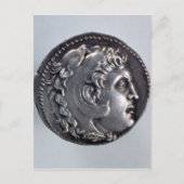 Tetradrachma met Alexander de Grote Briefkaart (Voorkant)