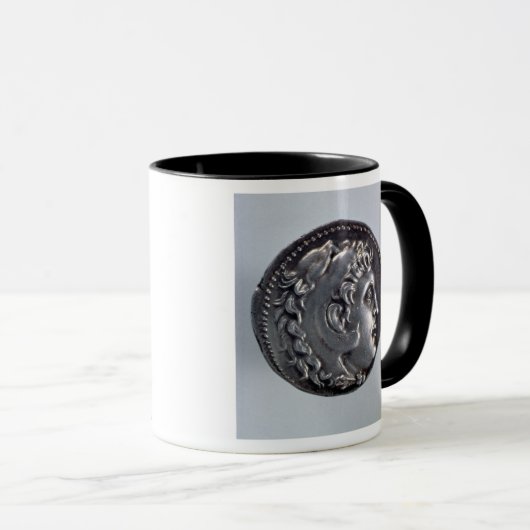 Tetradrachma met Alexander de Grote Mok (Voorkant rechts)