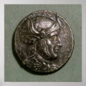Tetradrachme van Seleucus I King of Syria Poster (Voorkant)