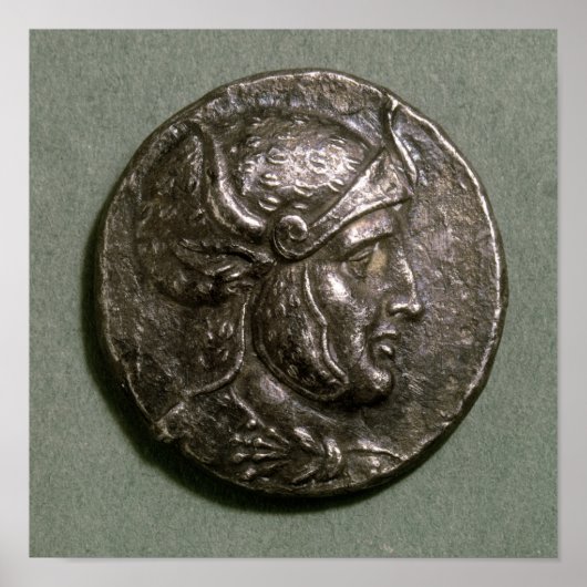 Tetradrachme van Seleucus I King of Syria Poster (Voorkant)
