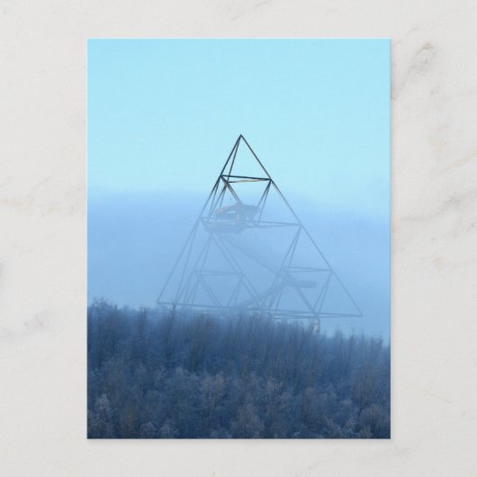 Tetraeder Briefkaart (Voorkant)