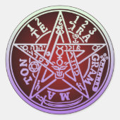 TETRAGRAMMATON 03 RONDE STICKER (Voorkant)