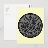 TETRAGRAMMATON BRIEFKAART (Voorkant / Achterkant)