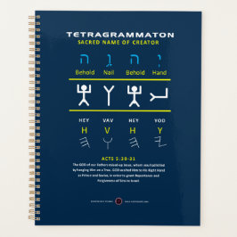 Tetragrammaton YHVH Planner