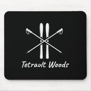 Tetrault Woods Skiën Ski Skiloper Nordic Alpien Va Muismat