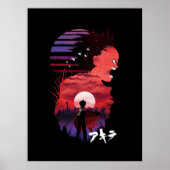 Tetsuo Sunset Poster (Voorkant)