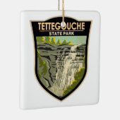 Tettegouche State Park Minnesota  Keramisch Ornament (Rechts)