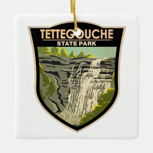 Tettegouche State Park Minnesota  Keramisch Ornament (Voorkant)