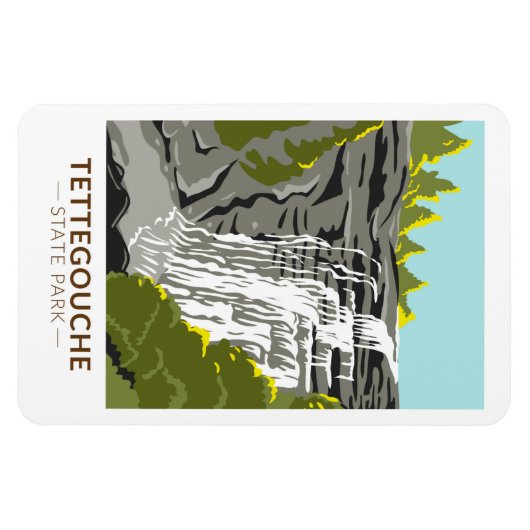 Tettegouche State Park Minnesota Magneet (Horizontaal)