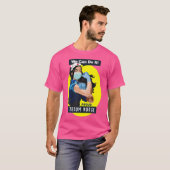 Tetum trotse frontliniewerker Rosie Riveter Nurse T-shirt (Voorkant volledig)
