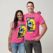 Tetum trotse frontliniewerker Rosie Riveter Nurse T-shirt (Unisex)