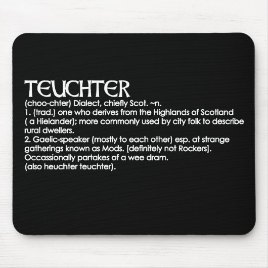 Teuchter Muismat (Voorkant)