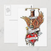 Teufel Hunden Briefkaart (Voorkant / Achterkant)