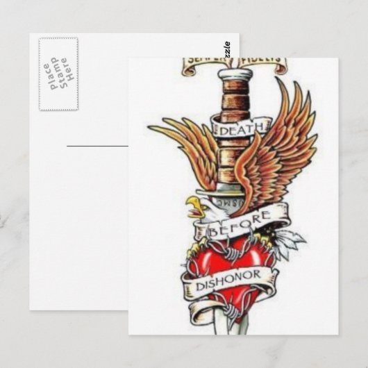 Teufel Hunden Briefkaart (Voorkant / Achterkant)