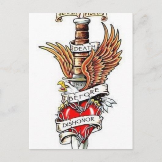 Teufel Hunden Briefkaart (Voorkant)