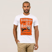 Teufel Hunden, Devil Dog Recruiting Station T-shirt (Voorkant volledig)