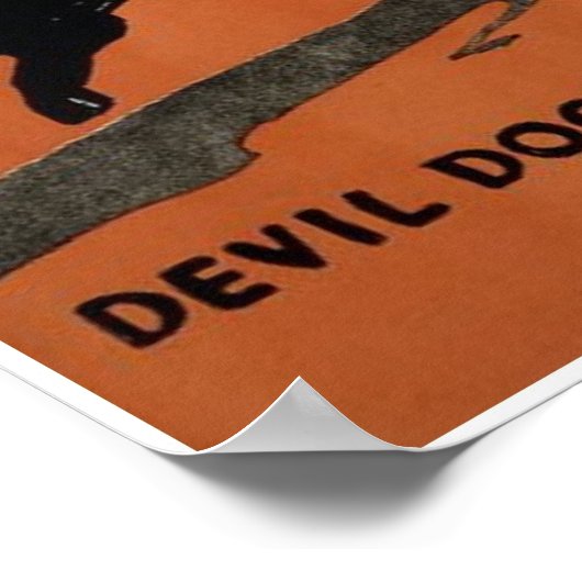 Teufel Hunden Poster (Hoek)