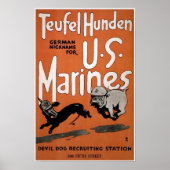 Teufel Hunden Poster (Voorkant)