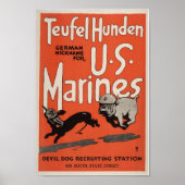 Teufel Hunden Poster (Voorkant)