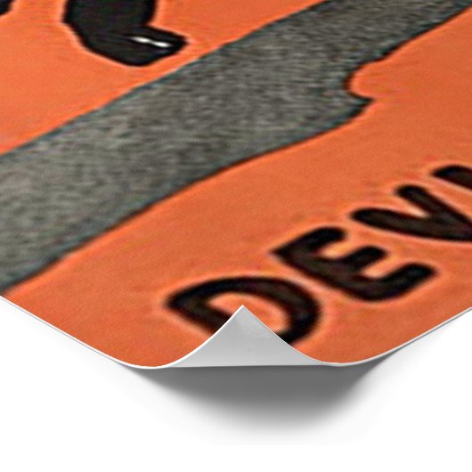 Teufel Hunden ~  Wereldoorlog 1. Poster (Hoek)