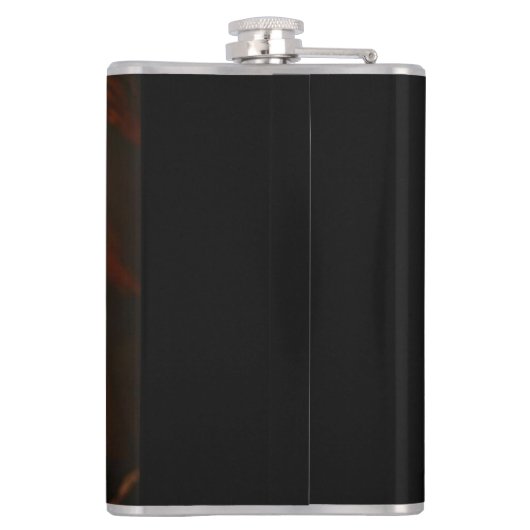 Teufelbier: straight from hell heupfles (Achterkant)