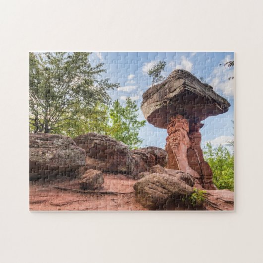 Teufelstisch Hinterweidenthal Pfalz Duitsland gift Legpuzzel (Horizontaal)