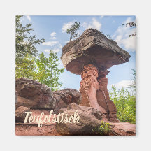 Teufelstisch Hinterweidenthal Pfalz Duitsland gift