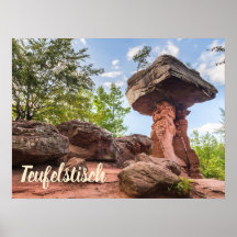 Teufelstisch Hinterweidenthal Pfalz Duitsland gift