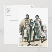 Teutonic Knachten Briefkaart (Voorkant / Achterkant)